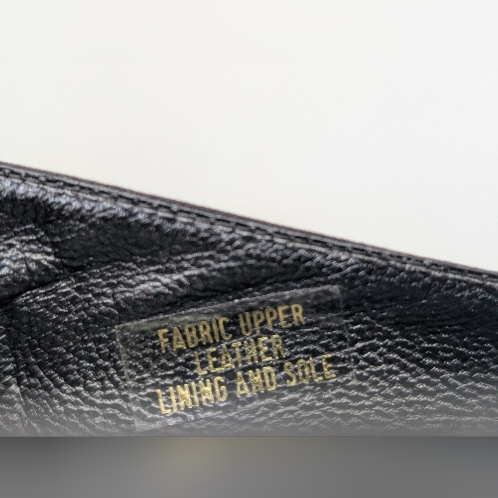 Ann Taylor NiNa Satin Ballet Flats with Bows/Leather Soles Women Size 8 M - Picture 15 of 17